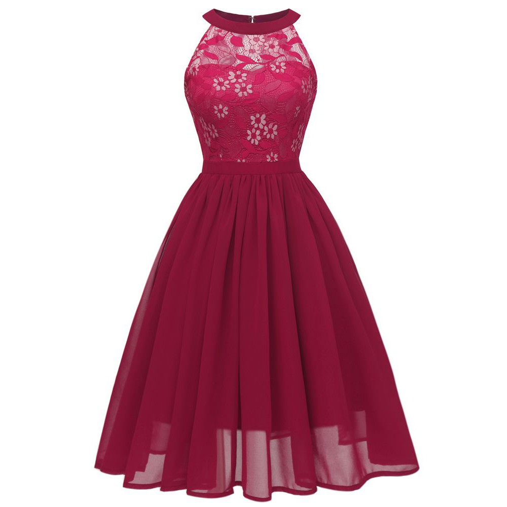 Đầm Dạ Hội Váy Dự Tiệc Dáng Xòe Cổ Yếm Ren Cao Cấp cực sang trọng Hàng Xuất khẩu. Phong cách Châu Âu.Váy Cưới (TT2256)