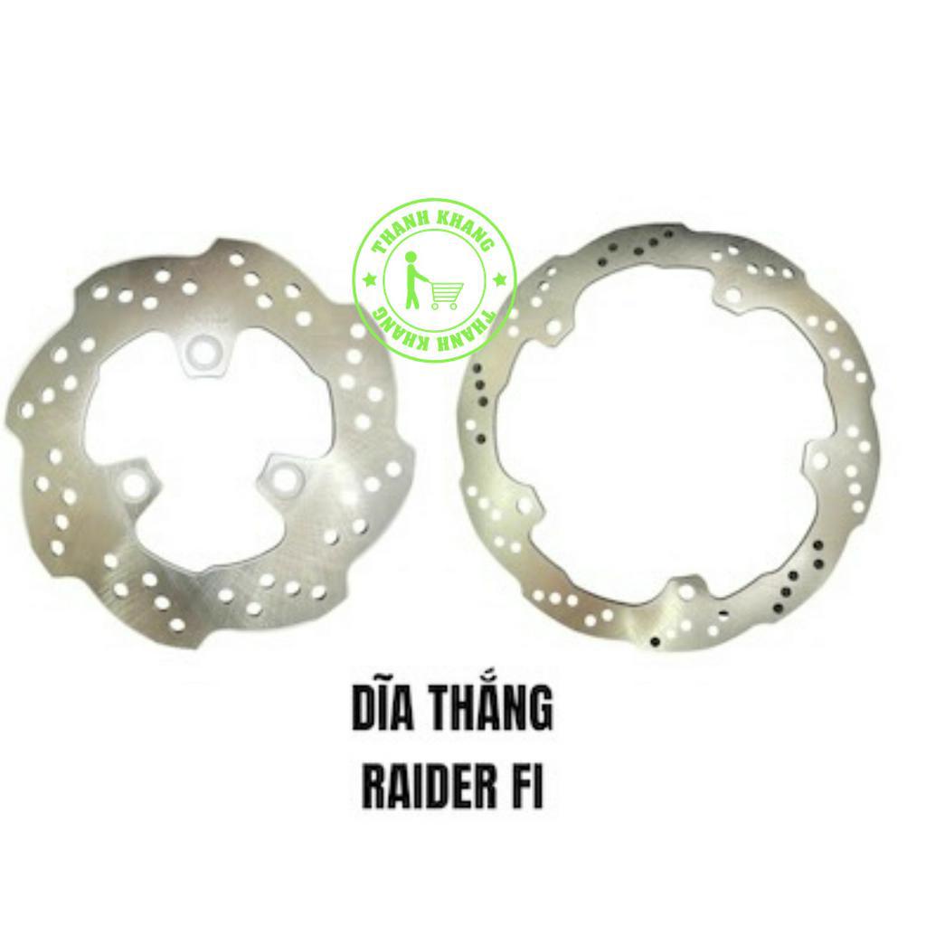 Dĩa thắng raider fi trước sau