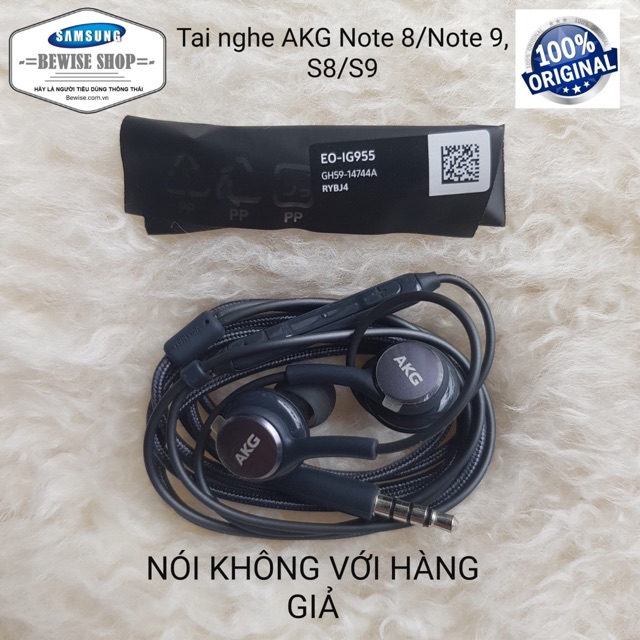 Tai Nghe Samsung AKG Cho Note 8 / S8 / Note 9 / S9 Bóc Máy
