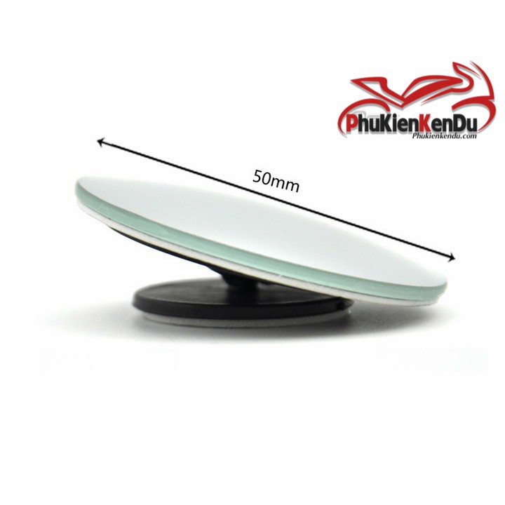 GƯƠNG CẦU LỒI CHIẾU HẬU XÓA ĐIỂM MÙ Ô TÔ, XE MÁY ĐK 5CM 1 CẶP HÀNG LOẠI I