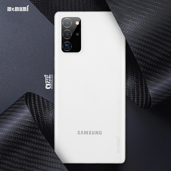 ỐP LƯNG SAMSUNG GALAXY NOTE 20 - NOTE 20 ULTRA MEMUMI MỎNG LỤA CHÍNH HÃNG HÀNG CHUẨN