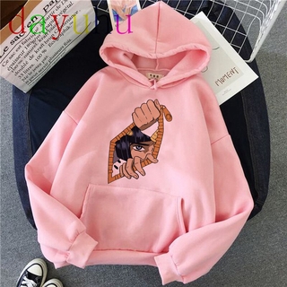 Áo Hoodie Họa Tiết Hoạt Hình JoJo Bizarre Adventure 90S Dễ Thương Phong Cách Harajuku