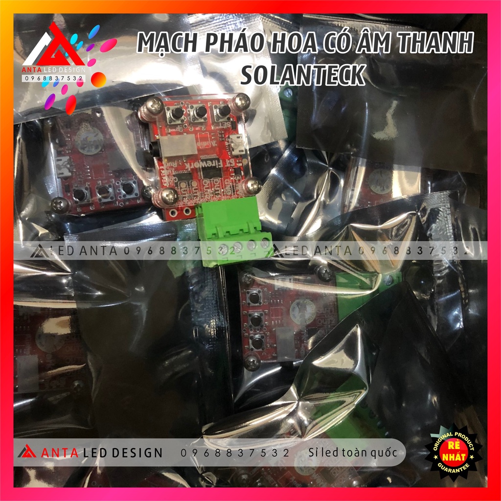 Mạch led pháo hoa âm thanh dùng cho led full Solantech