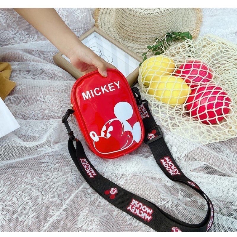 TÚI ĐEO CHÉO MICKEY CHO BÉ TRAI , BÉ GÁI CỰC ĐÁNG YÊU