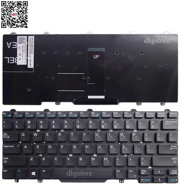 Bàn phím laptop Dell Latitude 3340 3350 E5450 E5470 E5490 E7450 E7470 E7480