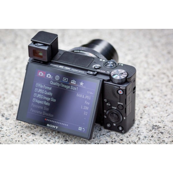 Máy ảnh Sony RX100 Mark VII (mark 7) - Quay 4k - Wifi - có cổng mic - AF vô song - Hàng chính hãng Bảo hành 18 tháng