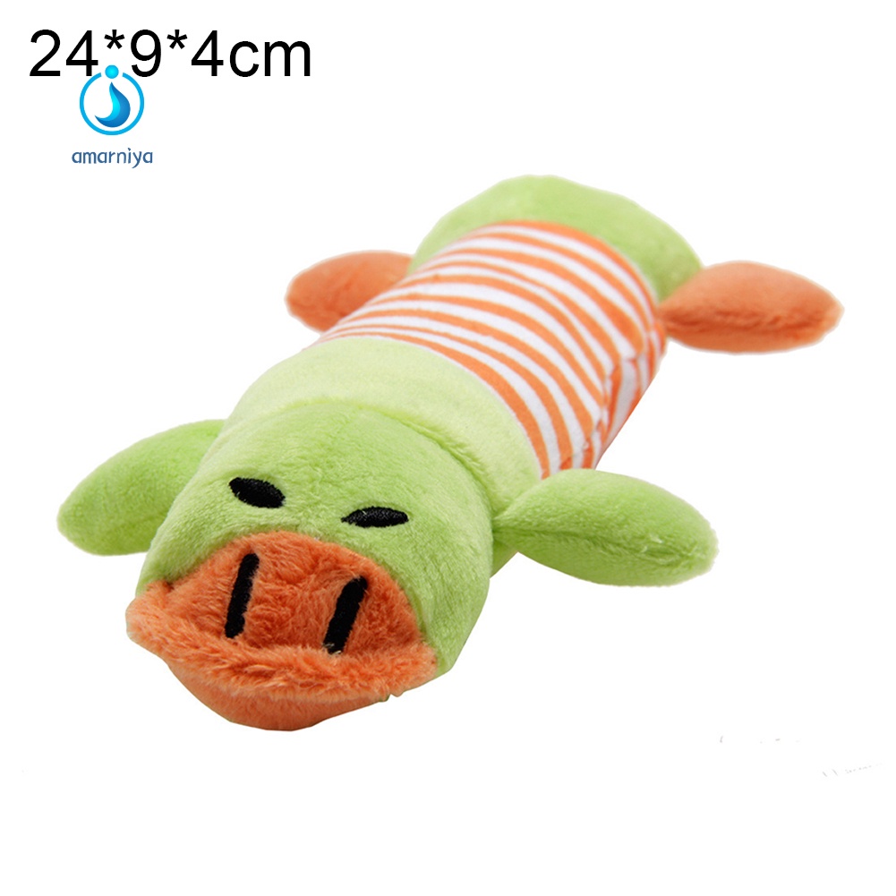 Đồ Chơi Thú Nhồi Bông Hình Vịt Dễ Thương Chống Cắn Cho Thú Cưng