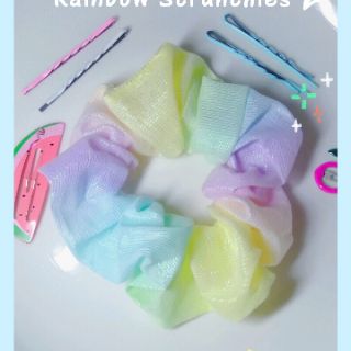 Scrunchies đồ cột tóc (Hàng có sẵn, hình thật)