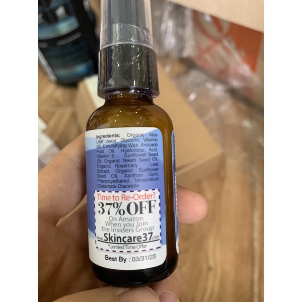 Niacinamide Serum for Face 5% - Vitamin B3 Làm Đẹp Lỗ Chân Lông Và Nếp Nhăn Skin Daily