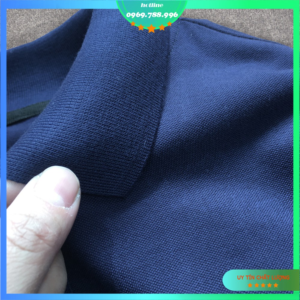 Áo Thun Có Cổ Polo Nam Slimfit Ngắn Tay Cổ Bẻ Vải Cotton Cá Sấu Thoáng Mát,Logo Thêu, Thấm Hút Mồ Hôi Tốt VNXK