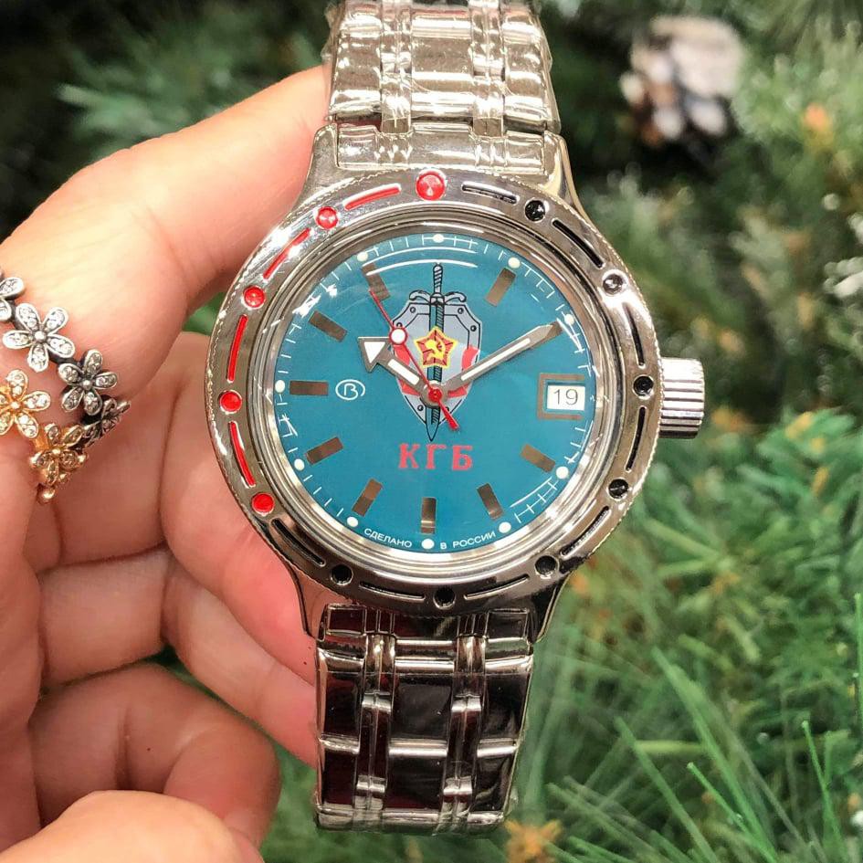 Đồng hồ quân đội Nga 420945. Đồng hồ nam Vostok máy cơ tự động Automatic, size mặt 40, chống nước tốt 20 ATM