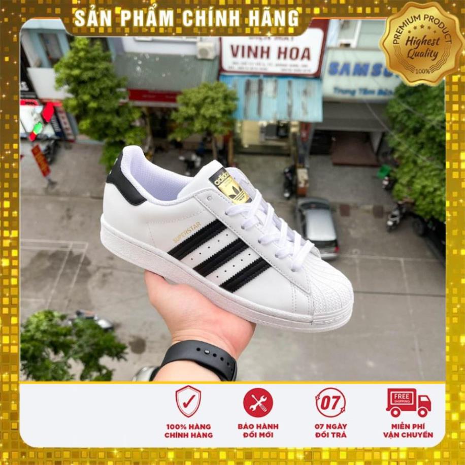 🔵[Ở ĐÂU RẺ HƠN SHOPEE HOÀN TIỀN]🔵 🔴 Giày Super Star Chính Hãng ADIDAS [Freeship] unisex bao chuẩn full box 🔴 - bh12