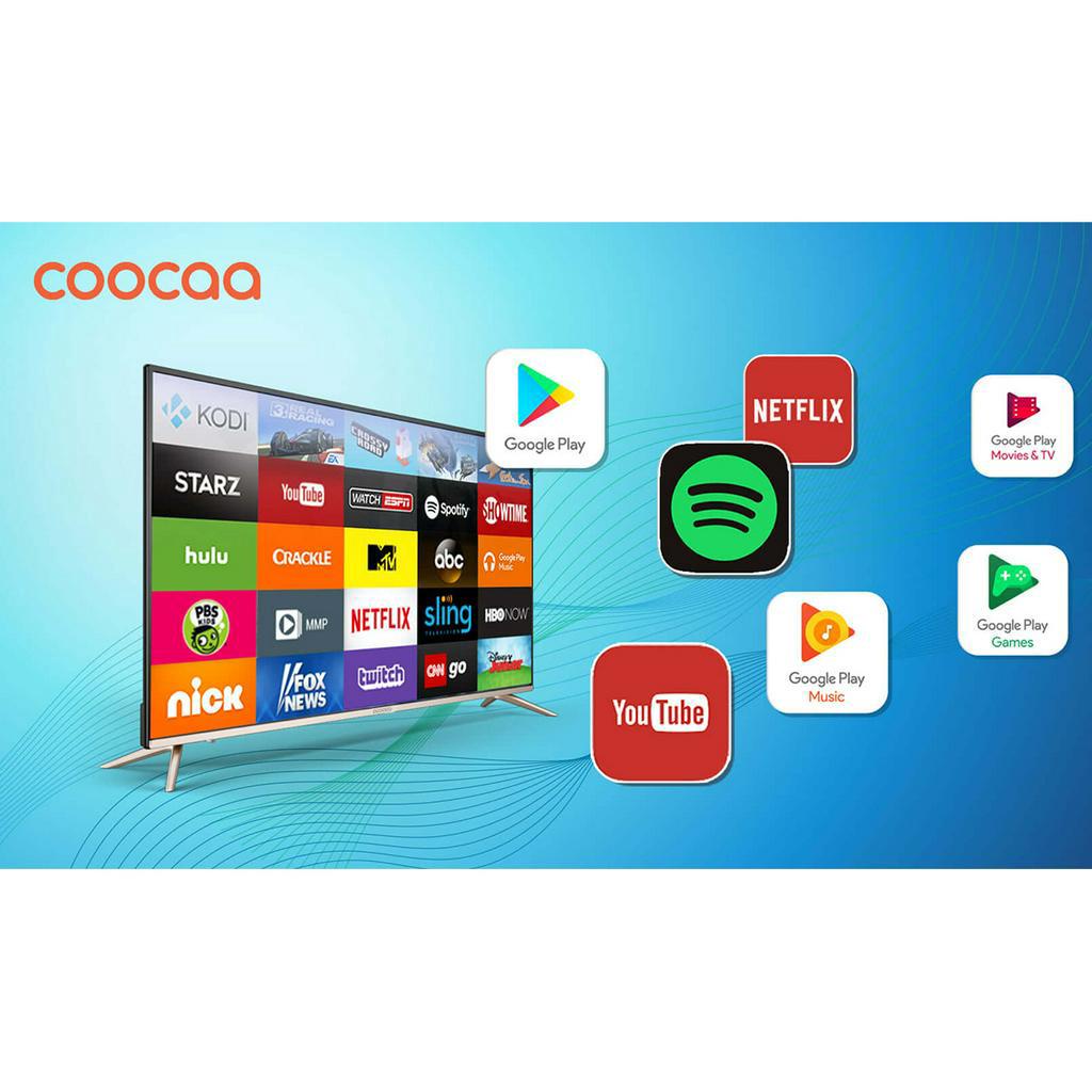 Tivi Coocaa 50 inch 50Y72 độ phân giải 4k UHD smart tivi thông minh có điều khiển bằng giọng bảo hành 24 tháng -komex | BigBuy360 - bigbuy360.vn