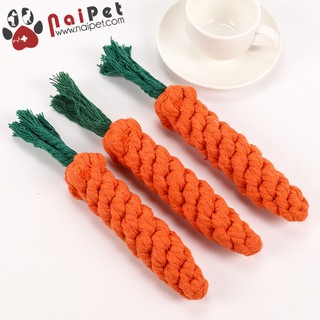 Đồ Chơi Bện Dây Thừng Hình Cà Rốt DT005