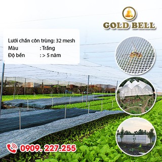 Lưới chắn côn trùng 32 mesh Thái Việt