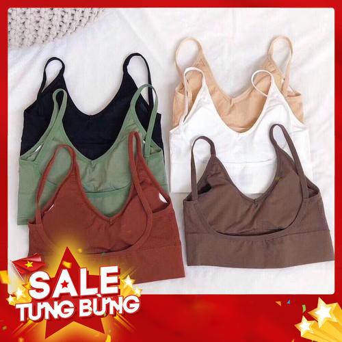 Áo Lót Nữ💔FREESHIP CHO ĐƠN BẤT KỲ💔Chất Liệu Cottong Hở Lưng Thoáng Mát,Áo Không Gọng,Áo Bra U Cottong | BigBuy360 - bigbuy360.vn