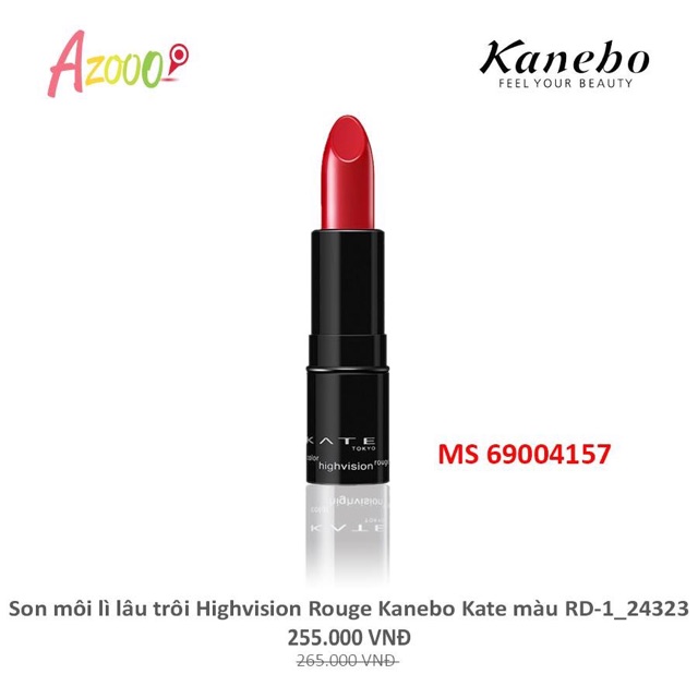 Son môi lì lâu trôi Kanebo Kate màu đỏ cam, màu cam, màu đỏ, màu hồng baby | BigBuy360 - bigbuy360.vn