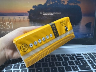 Bịch khăn giấy Gấu trúc-Sipiao