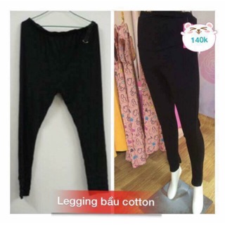 Combo 2 quần tất và legging bầu