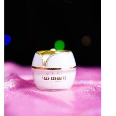 Kem dưỡng trắng da mặt Face cream x 2 cho da khô và hỗn hợp Quyên LARA