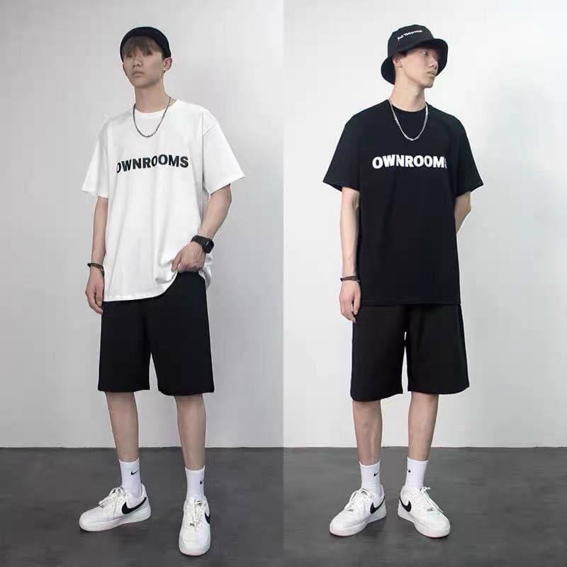 Áo thun nam unisex áo thun tay lỡ nam nữ OWNROOMS Stee TOP TRENDING 2022