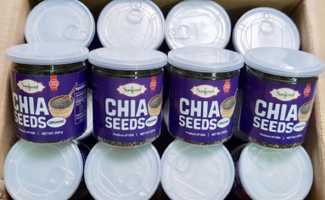 HẠT CHIA DINH DƯỠNG SUNFOOD NHẬP KHẨU MỸ hũ 250G | BigBuy360 - bigbuy360.vn