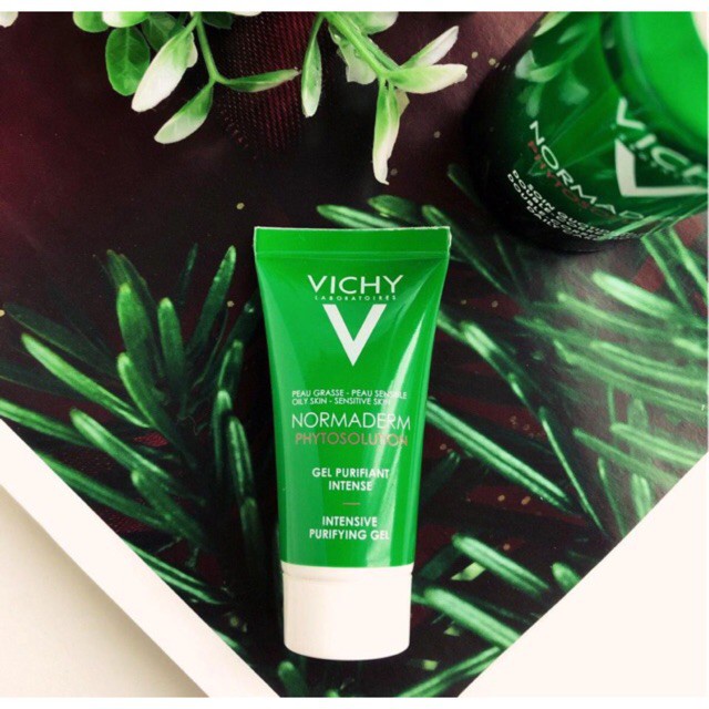 Sữa rửa mặt dạng gel Vichy Normaderm Phytosolution Intensive Purifying Gel 50ml