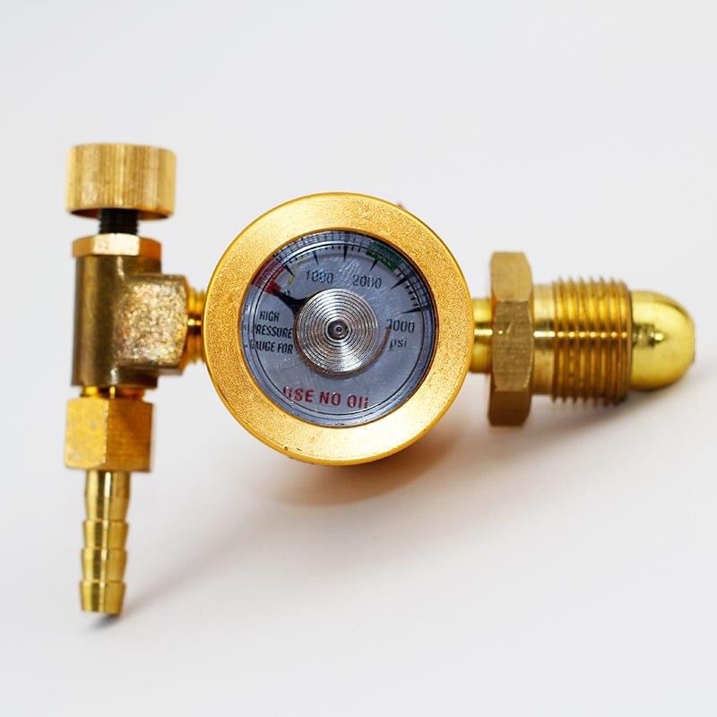 Đồng hồ Argon tiết kiệm khí ren ngoài -Mẫu đẹp