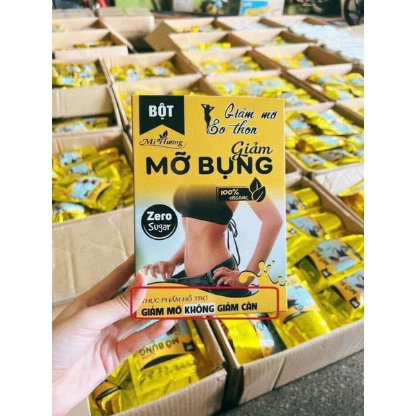 Bột giảm mỡ bụng Mị Hương chính hãng