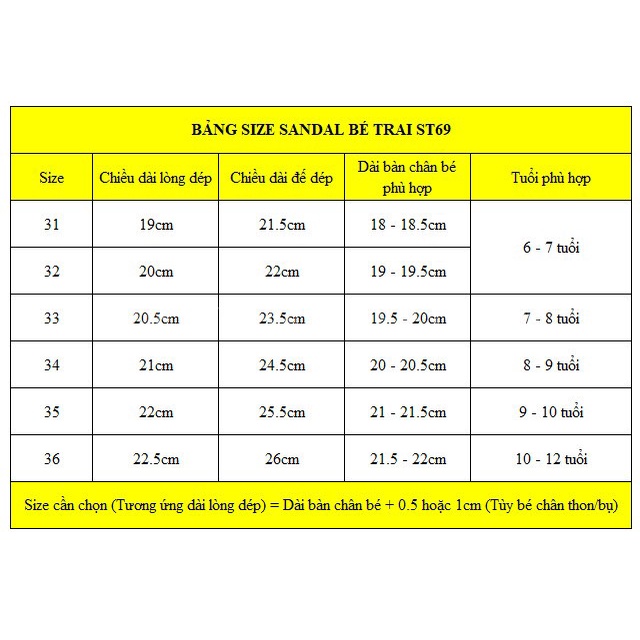 Sandal bé trai 6 - 12 tuổi quai hậu êm nhẹ phù hợp trẻ em học sinh đi học đi biển phong cách Hàn Quốc ST69