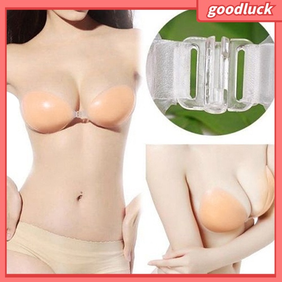 Miếng Dán Nâng Ngực Silicone Tự Dính Không Dây Dành Cho Nữ