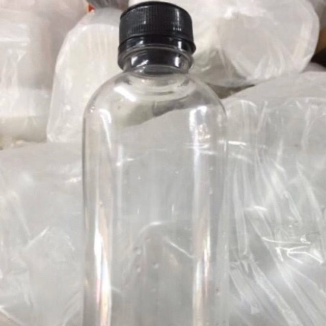 100 CHAI NHỰA TRÒN TRƠN 500ML