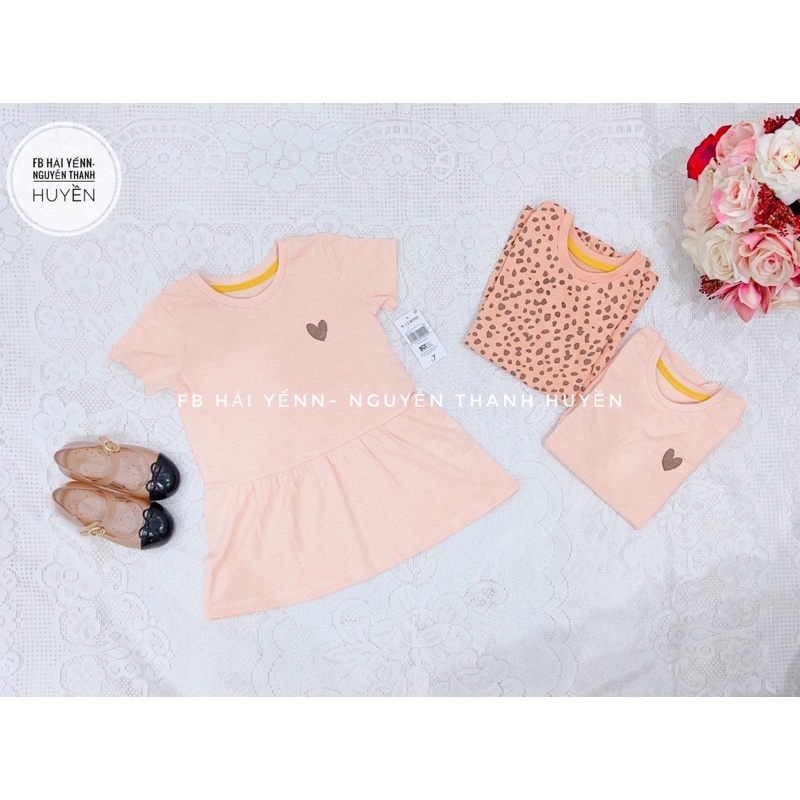 Set 2 váy cam matalan