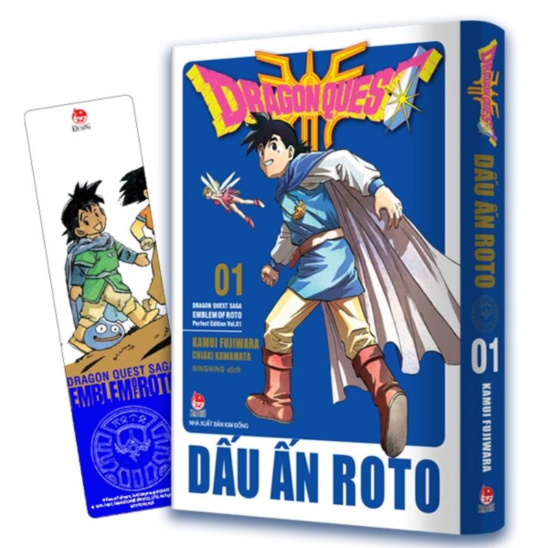 Truyện tranh - Dragon Quest - Dấu ấn Roto - Tặng Kèm Bookmark PVC