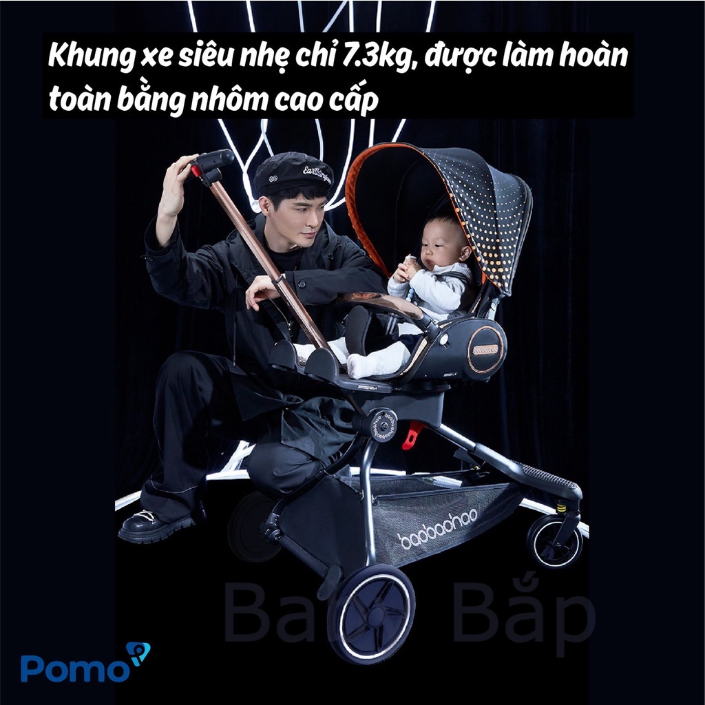 Xe đẩy gấp gọn Baobaohao V9