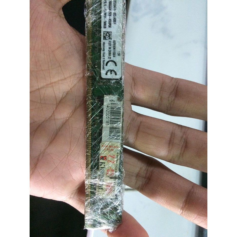 Ram kingston 4gb DDR3 Bus 1333