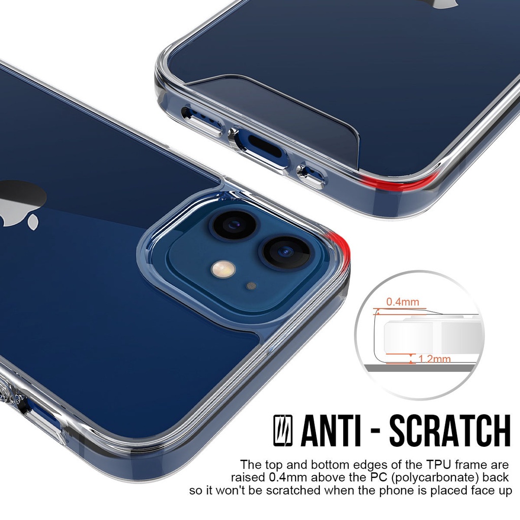 Ốp điện thoại acrylic cứng chống va đập cao cấp thích hợp cho iPhone11 12 13 Pro Max 7/8 Plus Xs Max Xr