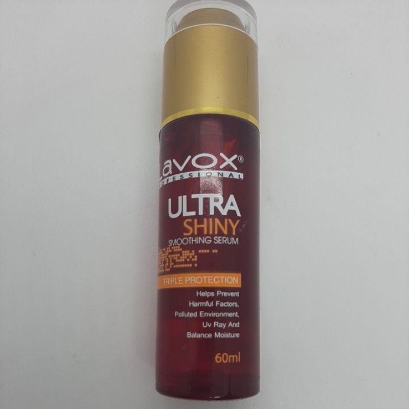 SERUM Huyết thanh dưỡng Bóng tóc LAVOX ULTRA SHINY SMOOTHING - 60mL
