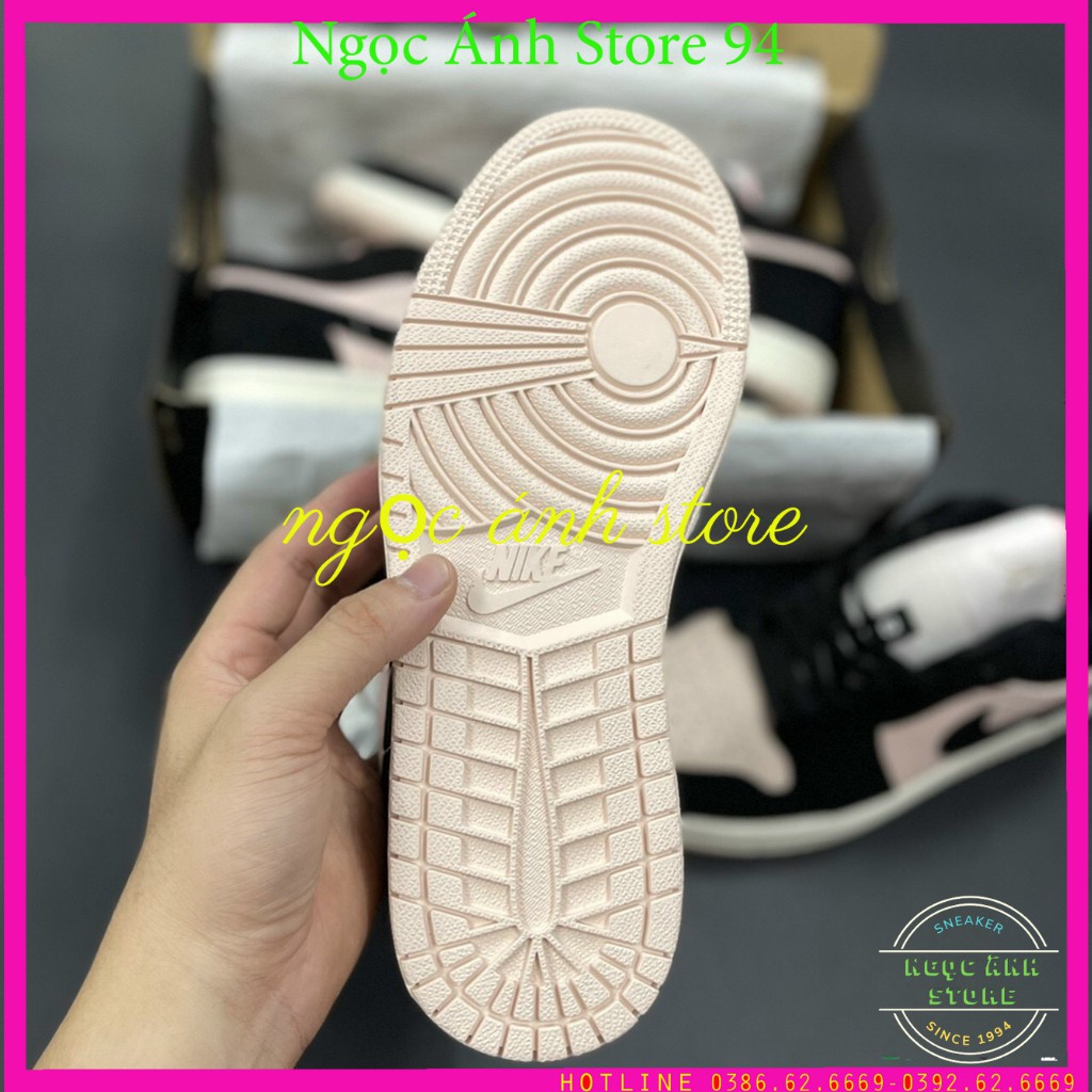 Giày JORDAN THẤP CỔ HỒNG ĐÁT,GIÀY THỂ THAO JORDAN LOW 1 CỔ THẤP HỒNG ĐẤT