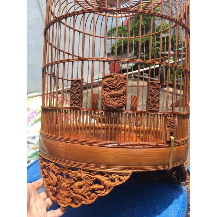 LỒNG CHIM CHÒE THAN , CHÒE LỬA  ĐỤC CHIM HOA ĐỦ SIZE HÀNG KỸ SIÊU BỀN ĐẸP RẺ
