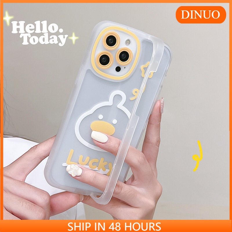 Ốp Điện Thoại Có Giá Đỡ Hình Đầu Vịt Cho iphone7 / 7plus / 8 / 8plus / xs / 11 / 12 / 13 / 14 / pro / max / plus / promax