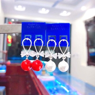 Bông tai nữ bạc, khuyên tai nữ bạc ta cao cấp