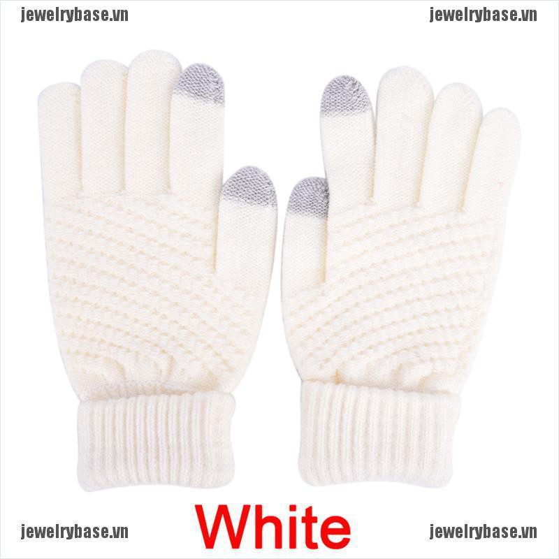 Găng tay len giữ ấm có thể chạm vào màn hình cảm ứng dành cho cả nam và nữ