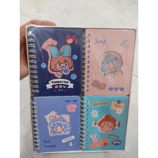 Combo 2 cuốn sổ lò xo cute cao cấp