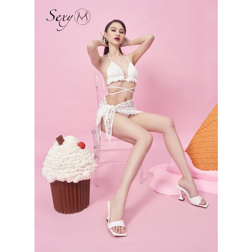 Chân Váy Ren Mặc Ngoài Bikini CV08 Sexy M