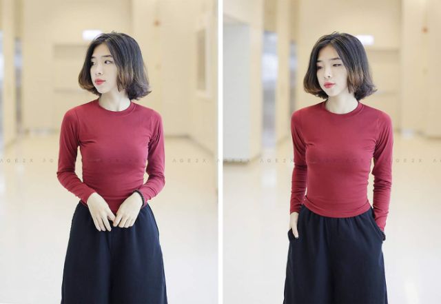Áo croptop body tay dài AGE2X. | BigBuy360 - bigbuy360.vn