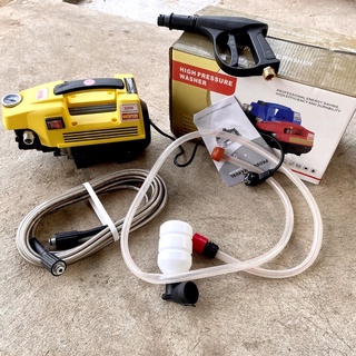 Máy Rửa Xe Gia Đình  {FREESHIP} Dây Đồng Hàng Loại 1 Máy Rửa Xe Mini Máy Xịt Rửa Xe Áp Lực Cao