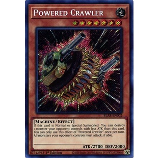 Thẻ bài Yugioh - TCG - Powered Crawler / BLAR-EN002'