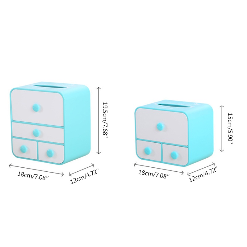 Vỏ Giấy Đựng Mỹ Phẩm / Trang Sức Để Bàn Phong Cách Thời Trang