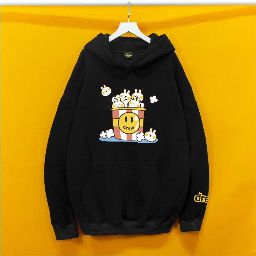 Áo nỉ Hoodie Drew BỎNG THỎ Hogoto shop , Áo hoodie nam nữ nỉ bông cotton